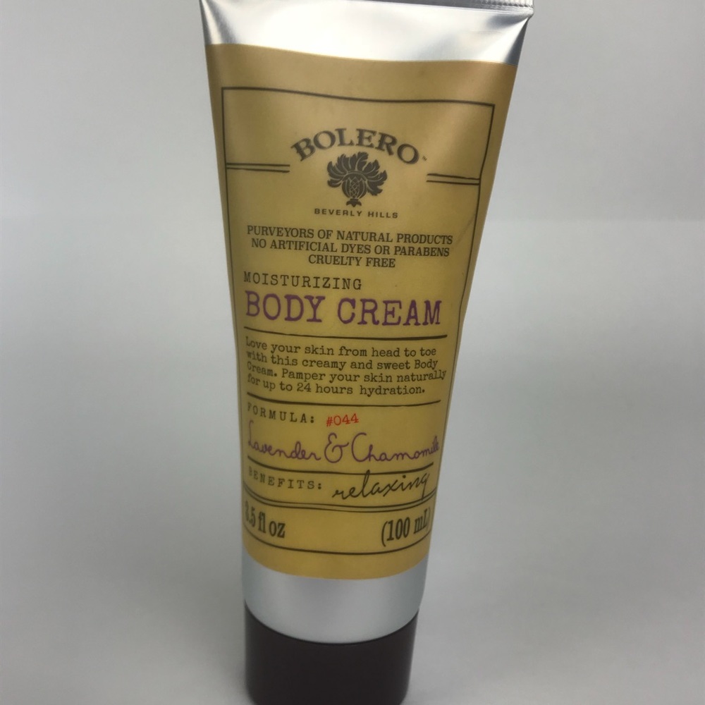 Bolero body cream lavender chamomile